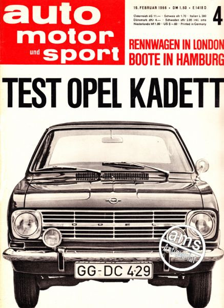 Auto Motor Sport, 19.02.1966 bis 04.03.1966