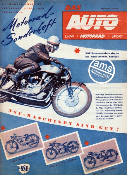 Auto Motor Sport, 01.04.1949 bis 14.04.1949