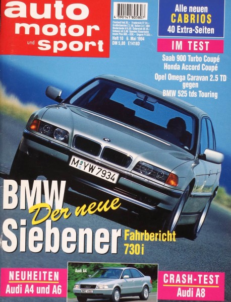 Auto Motor Sport, 06.05.1994 bis 19.05.1994