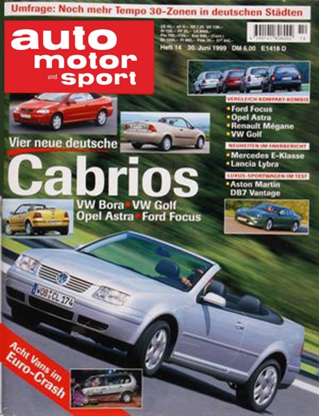 Auto Motor Sport, 30.06.1999 bis 13.07.1999