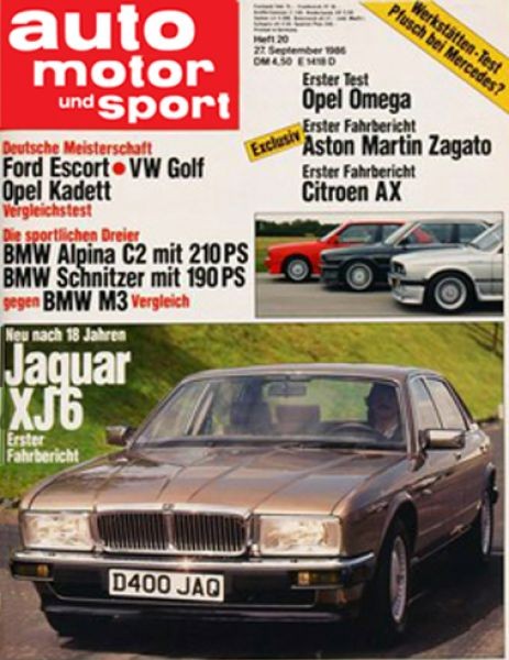 Auto Motor Sport, 27.09.1986 bis 10.10.1986