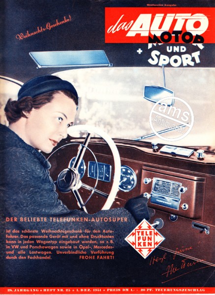 Auto Motor Sport, 01.12.1951 bis 14.12.1951