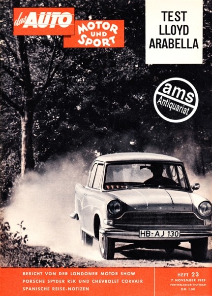 Auto Motor Sport, 07.11.1959 bis 20.11.1959