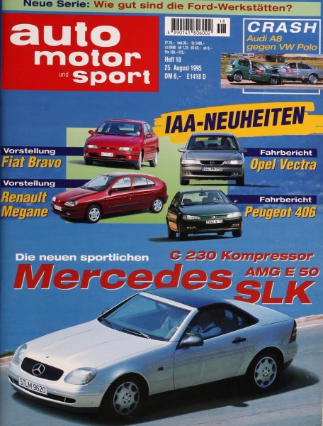 Auto Motor Sport, 25.08.1995 bis 07.09.1995