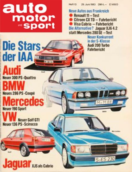 Auto Motor Sport, 29.06.1983 bis 12.07.1983