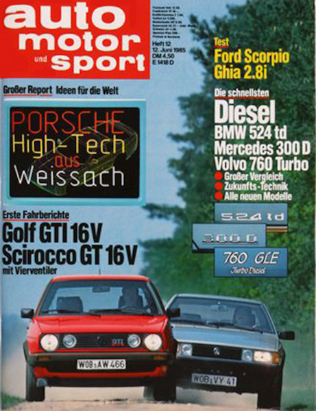 Auto Motor Sport, 12.06.1985 bis 25.06.1985