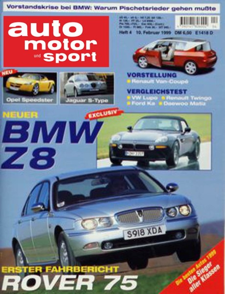Auto Motor Sport, 10.02.1999 bis 23.02.1999