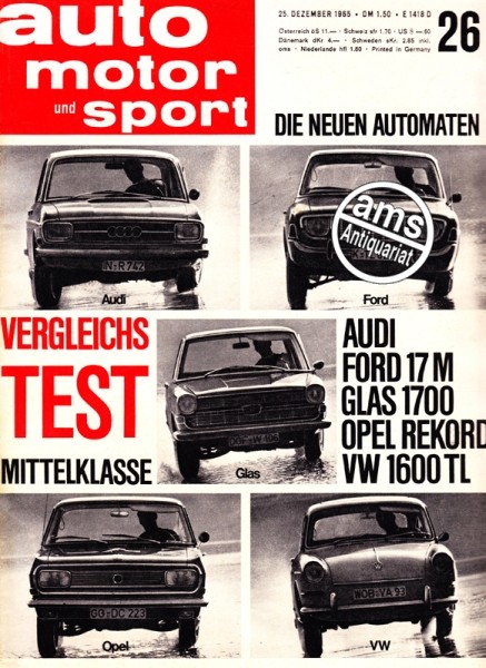 Auto Motor Sport, 25.12.1965 bis 07.01.1966