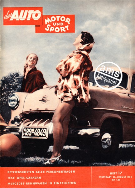 Auto Motor Sport, 21.08.1954 bis 03.09.1954