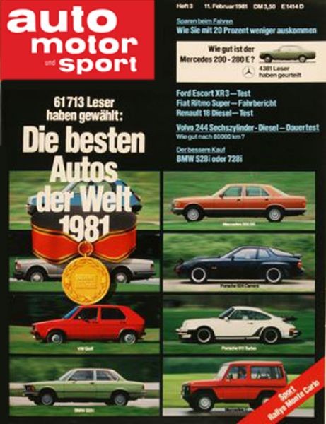 Auto Motor Sport, 11.02.1981 bis 24.02.1981