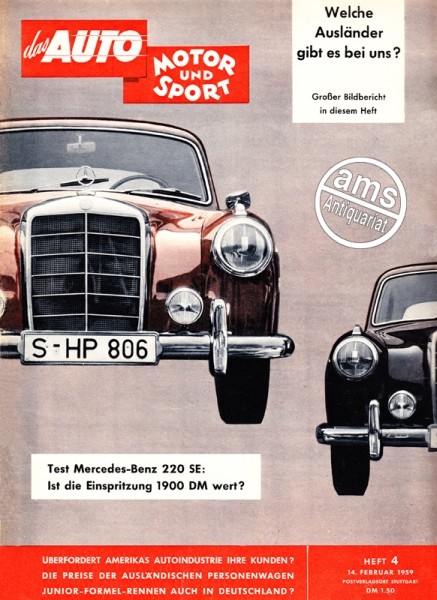 Auto Motor Sport, 14.02.1959 bis 27.02.1959