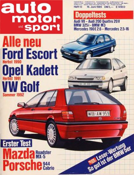 Auto Motor Sport, 16.06.1989 bis 29.06.1989