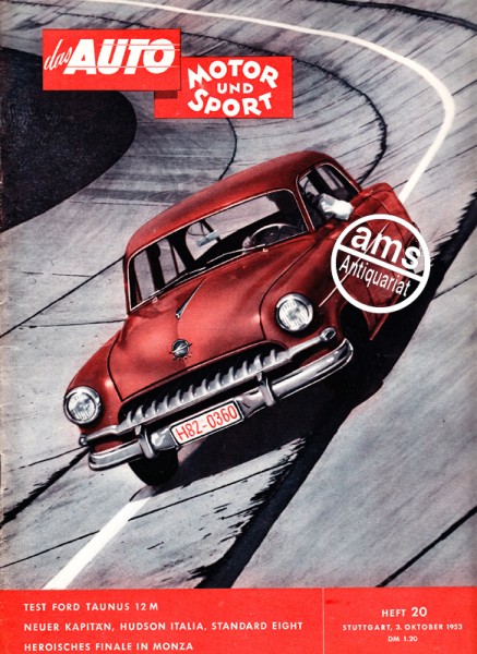 Auto Motor Sport, 03.10.1953 bis 16.10.1953