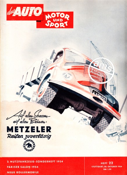 Auto Motor Sport, 30.10.1954 bis 12.11.1954