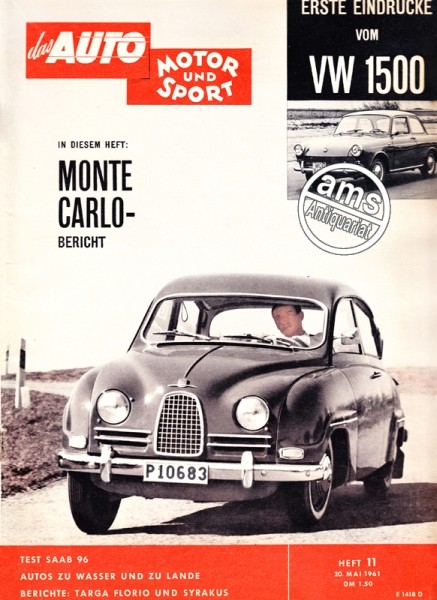 Auto Motor Sport, 20.05.1961 bis 02.06.1961