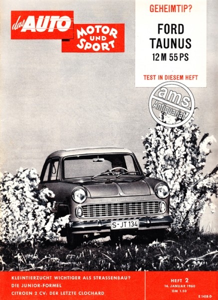 Auto Motor Sport, 16.01.1960 bis 29.01.1960
