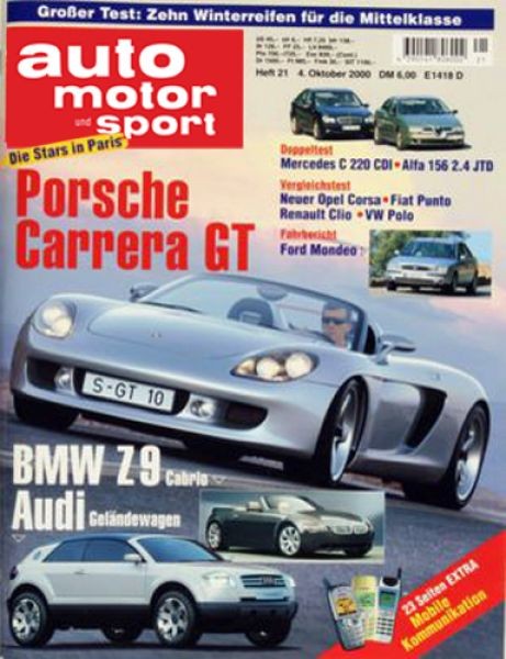 Auto Motor Sport, 04.10.2000 bis 17.10.2000