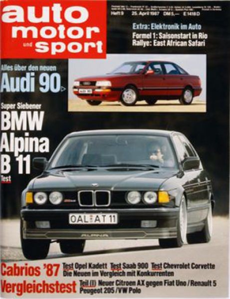 Auto Motor Sport, 25.04.1987 bis 08.05.1987