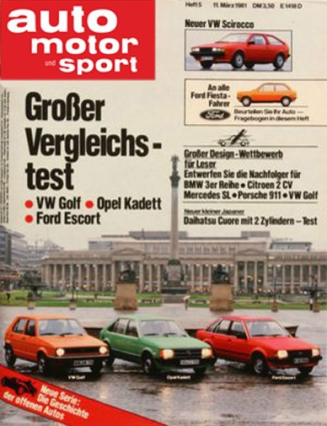 Auto Motor Sport, 11.03.1981 bis 24.03.1981