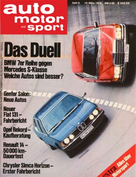 Auto Motor Sport, 15.03.1978 bis 28.03.1978