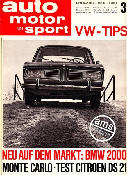 Auto Motor Sport, 05.02.1966 bis 18.02.1966