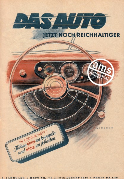 Auto Motor Sport, 01.07.1948 bis 31.08.1948