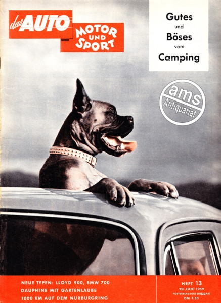 Auto Motor Sport, 20.06.1959 bis 03.07.1959