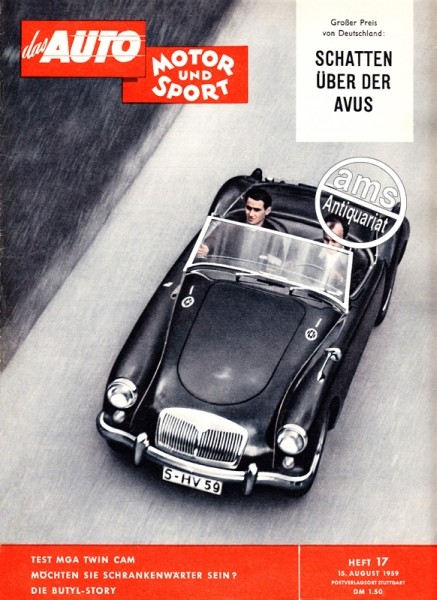 Auto Motor Sport, 15.08.1959 bis 28.08.1959