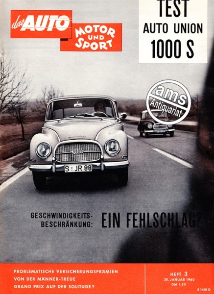 Auto Motor Sport, 30.01.1960 bis 12.02.1960