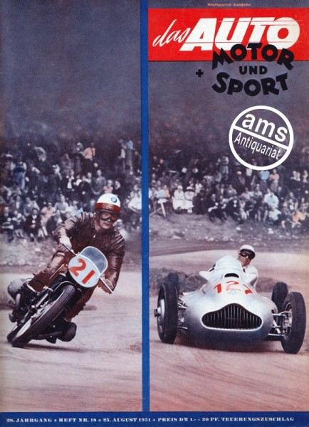 Auto Motor Sport, 25.08.1951 bis 07.09.1951