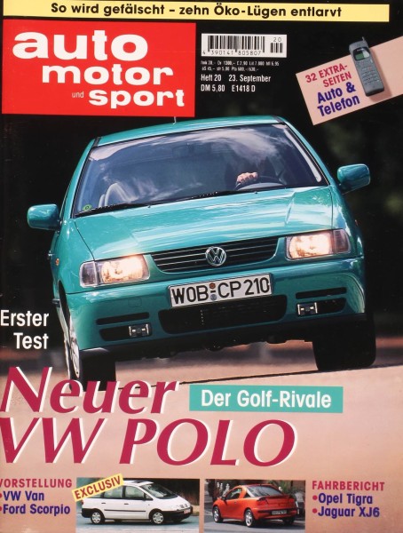 Auto Motor Sport, 23.09.1994 bis 06.10.1994