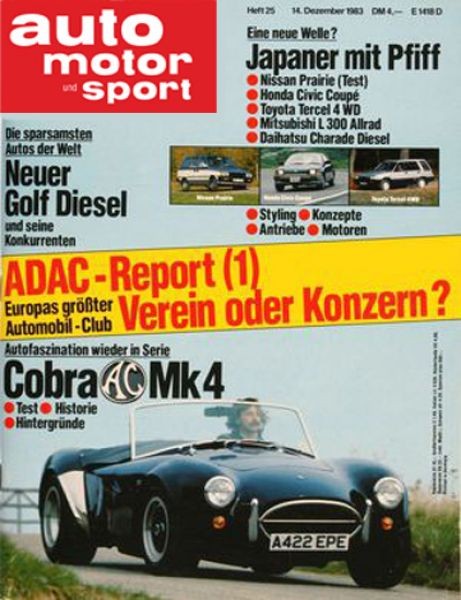 Auto Motor Sport, 14.12.1983 bis 27.12.1983