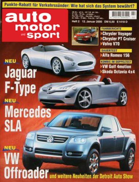 Auto Motor Sport, 12.01.2000 bis 25.01.2000