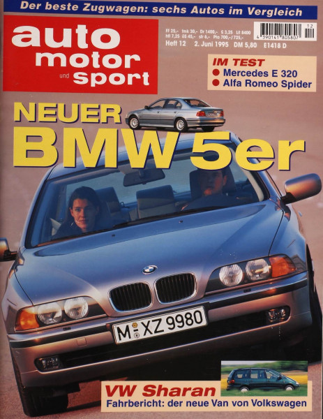 Auto Motor Sport, 02.06.1995 bis 15.06.1995