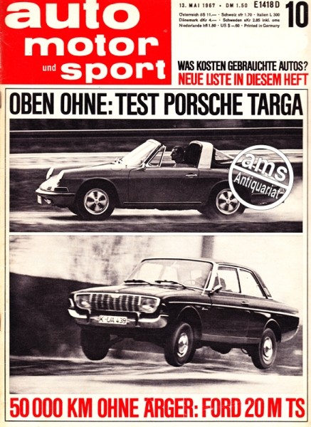 Auto Motor Sport, 13.05.1967 bis 26.05.1967