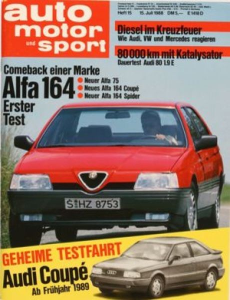 Erster Test: Alfa 164