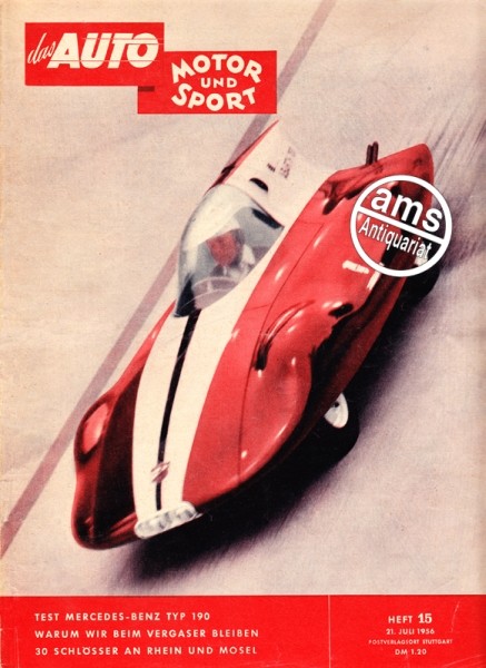Auto Motor Sport, 21.07.1956 bis 03.08.1956
