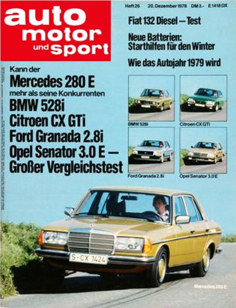 Auto Motor Sport, 20.12.1978 bis 02.01.1979