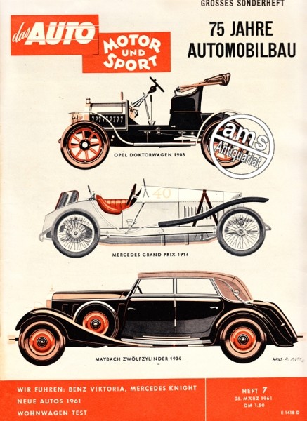 Auto Motor Sport, 25.03.1961 bis 07.04.1961