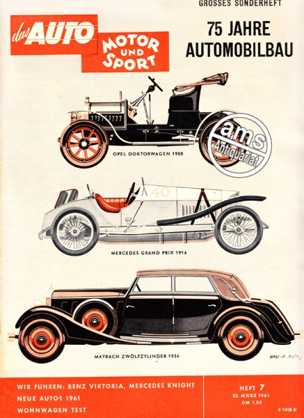 Auto Motor Sport, 25.03.1961 bis 07.04.1961